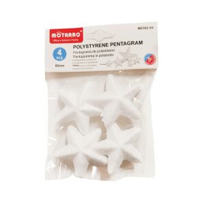 Hungarocell csillag, 60 mm 4 db