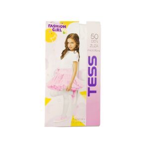 50 denes mikrofibra gyerek harisnyanadrág - Fehér 98-104