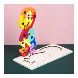 Montessori 3D fa kirakós, puzzle Papagáj 134150275 - Puzzle & Kirakó