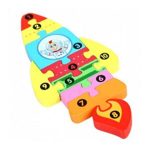 Montessori 3D fa kirakós, puzzle űrhajó 134150276 - Puzzle & Kirakó