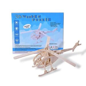 3D fa makett, Helikopter 134150336 - Puzzle & Kirakó