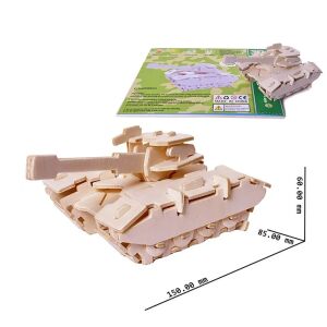 3D fa makett, Tank 134150340 - 3D puzzle