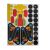 3D fa buldózer puzzle alkatrészek, 2. lap
