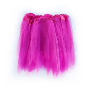 Tüll szoknya Tütü sötét rózsaszín 35 cm