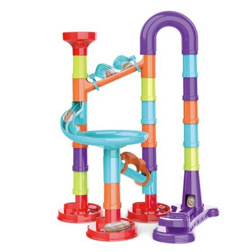 Üveggolyó pálya gyerekeknek 45 db-os 134151273