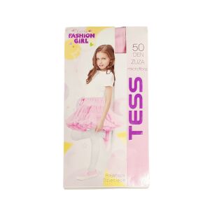 50 denes mikrofibra gyerek harisnyanadrág - Rózsaszín 110-116