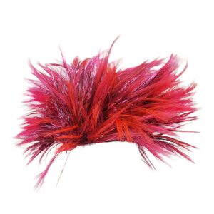 Égnek álló paróka rózsaszín-fekete 134151845 - Paróka