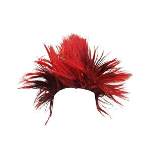 Égnek álló paróka piros-fekete 134151846 - Paróka