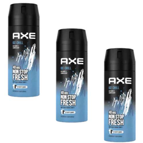 Axe Deodorant Ice Chill 3x150ml