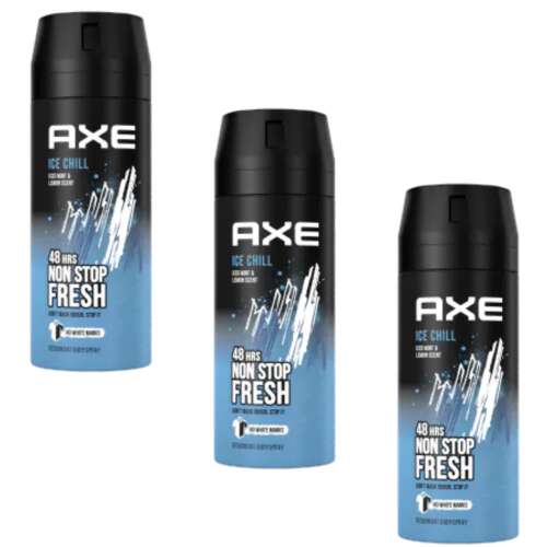 Axe Deodorans Ice Chill 3x150ml
