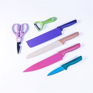 IRIS KT-242 RAINBOW 6 darabos konyhai kés szett 134153442 - Iris