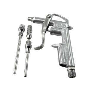 Légfúvó pisztoly - pneumatikkus - cserélhető fúvókákkal - 16/50/80 mm - 1/4"