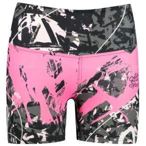 Női rövid prémium leggings ALTISPORT VOJ/ALW018LEG03 FEKETE RÓZSASZÍN méret: XS 136076150 - Női leggings
