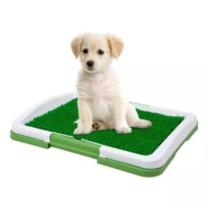 Yummie Kutya WC with artificial grass and puppy - Pet Care