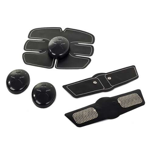 Set de modelare a corpului cu stimulare musculară, 3 electrostimulatoare pentru abdomen, brațe și picioare