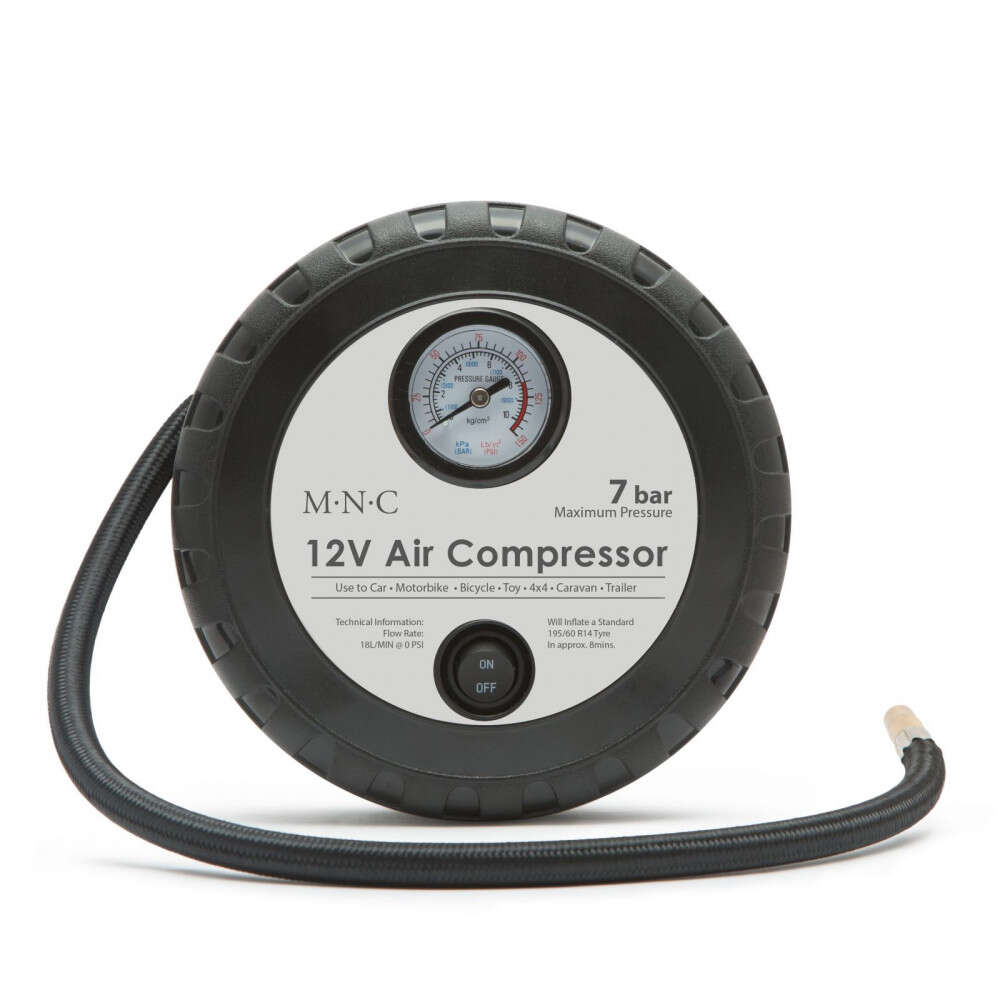 M-N-C 12V Autós Kompresszor - 7 Bar