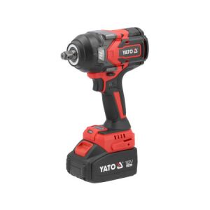 YATO Akkus ütvecsavarozó 1/2" 1200 Nm szénkefe nélküli 18 V (1 x 4,0 Ah akku + töltő) 147090885 - Légkulcs