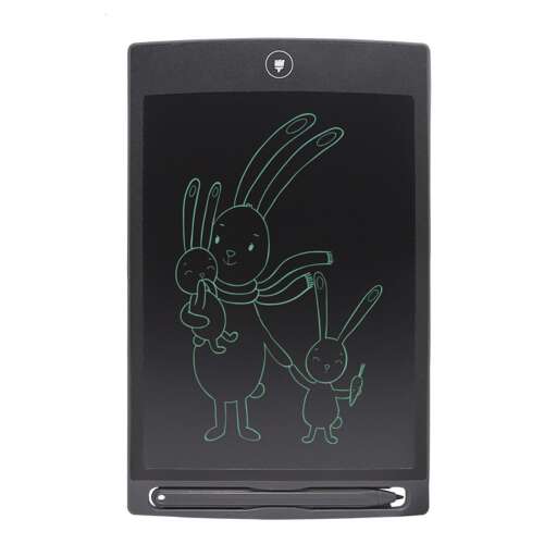 LCD digitálny zápisník s kresbou dvoch králikov na obrazovke