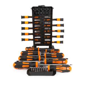 Handy 45-teiliges Schraubendreher-Set mit Tragetasche, verschiedene Größen und Typen - Handwerkzeuge