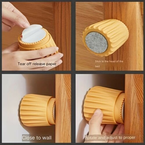 Állítható Ágy Stabilizátor - 2 db, Rezgéscsillapító, Zajcsökkentő 134209639