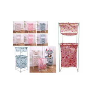 Dupla Polcos Ruhás Kosár - 40L, Vízálló Anyagból