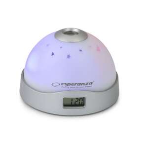 Esperanza EHC001 Cassiopeia projector alarm clock with LED light - Interior design