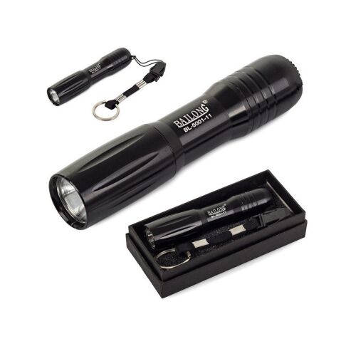 Bailong Mini Taktikai LED Zseblámpa - Kulcstartó, AA Elem 134216156