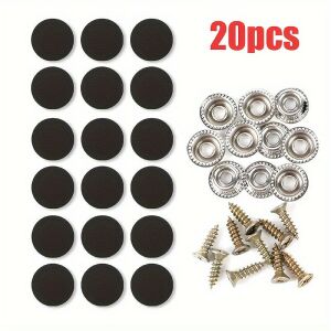 Autótető Kárpit Javító Csat - 20 db-os Csomag, Univerzális 134218148 - Jármű karosszéria rögzítő