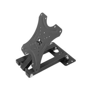 Wieszak ścienny do telewizora dla ekranów 14-42 cali, czarny, obrotowy i pochylany - Podstawa pod telewizor i uchwyt ścienny