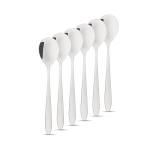 Rozsdamentes acél kávés/desszertes kanál szett - 6 db 134221229 - Kanál