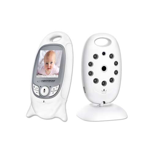 Monitor Bebe cu Camera Audio-Video Wireless Pentru Supraveghere Bebe, Esperanza EHM001 (EHM001) (EHM001)