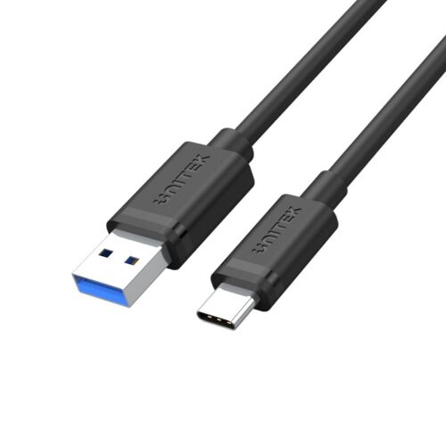 UNITEK C14103BK-2M USB-A - USB-C kábel, fekete