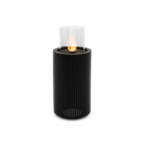 Bioetanolový krb MANDALA, čierna oceľ, vnútorné/vonkajšie použitie, 2,5 kW