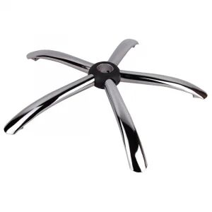 Zestaw metalowych płyt balansowych 22 cm x 15 cm, podstawa 60 cm, uniwersalna rolka gumowa i cylinder tłokowy, gazowy, do krzeseł biurowych, czarny, 35 cm 135876532 - Akcesoria do krzeseł biurowych