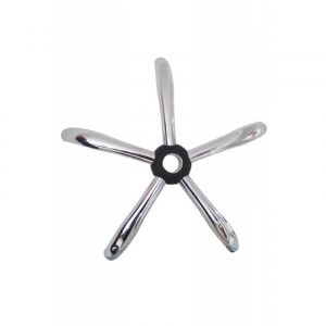 Set baza pentru scaun directorial, 60 cm si rolă universală, Ø11 mm, PVC dur 136123269 - Rotile scaune de birou