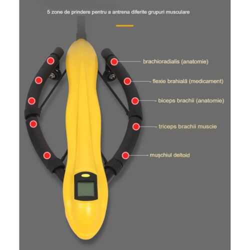 Aparat fitnes DragonFly ArvadaFit LD/TF-01 – Echipament Versatil pentru Antrenamente Complete de Forta, Abdominale si Baza, Ideal pentru Acasa, Sala sau Birou, galben 135977376