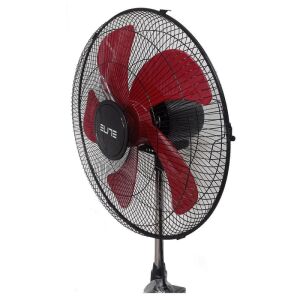 Elite EFS-1302 álló ventilátor piros lapátokkal, 45cm, 3 sebességes - Elite