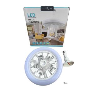 Mennyezeti ventilátor LED lámpával és E27 foglalattal, multifunkciós ventilátor lámpa - Mennyezeti ventilátor