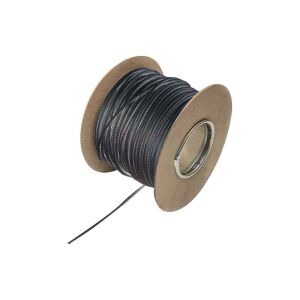 Кабел, съвместим със скоби RIZE Zip-Clip, товароносимост 120 кг, дължина 10 м, черен цвят 136130397 - Лебедка