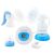 Esperanza Gemelos 2-in-1 electric and manual breast pump set