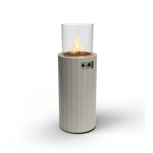 Planika BINO GRI Gas-Terrassenheizer mit dekorativen Glassteinen