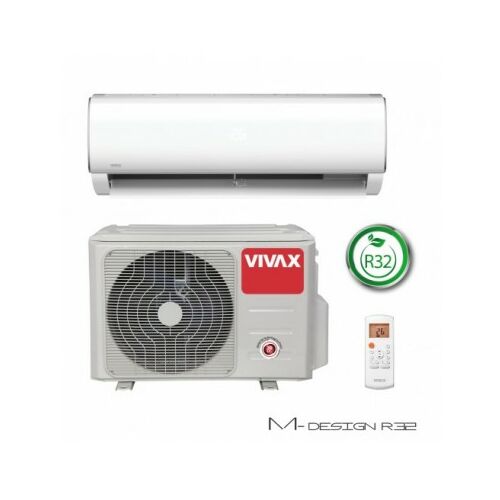 VIVAX ACP-09CH25AEMI R32 M-Design hűtő/fűtő split klíma 2,6kW