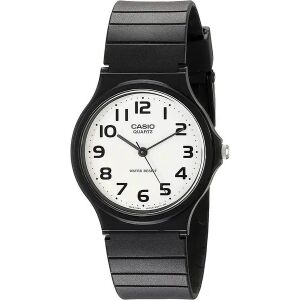 Casio MQ-24-7B2 uniszex kvarc karóra, fekete műanyag szíj, WR30 134330558 - Női óra