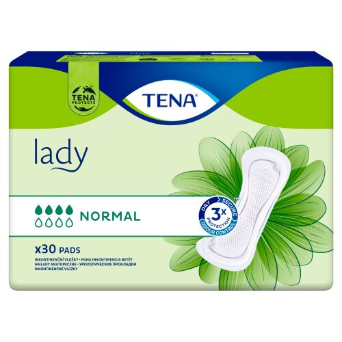 Anatómiai betét Tena Lady, Normál, 30 db/csomag