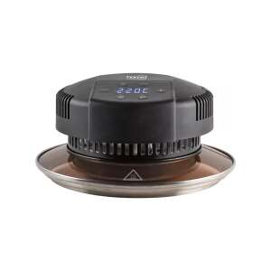 Home Forrólevegős sütőfedél #fekete