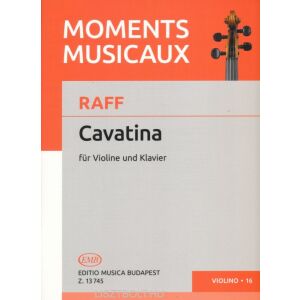 Joachim Raff: Cavatina - hegedűre, zongorakísérettel 134359117 - Művészet & Építészet