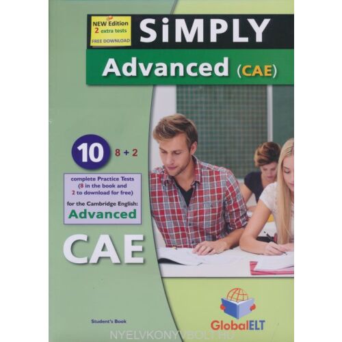 SIMPLY Advanced CAE tankönyv CD-vel, angol nyelvtanulás Cambridge vizsgára való felkészüléshez - Nyelvkönyv és szótár