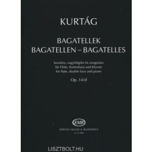 Kurtág: Bagatellek partitúra 134359331 - Művészet & Építészet