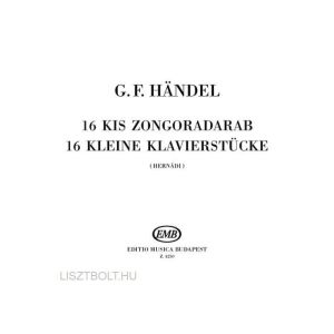 Georg Friedrich Handel: 16 kis zongoradarab 134359475 - Művészet & Építészet