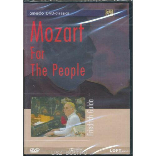 GULDA:MOZART FOR THE PEOPLE DVD, Friedrich Gulda előadásában Mozart klasszikus zenéjével - DVD film